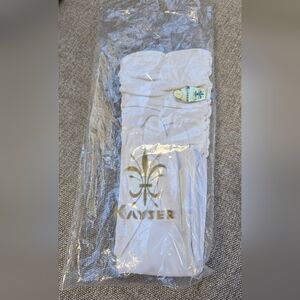 Kayser White Vintage Ling Gloves